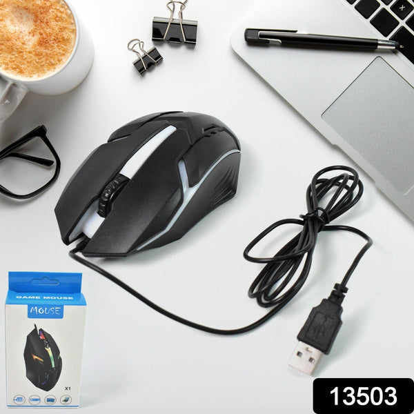 USB Wired Mouse, Ergonomic Design Gaming Mouse (1 Pc) - Indigenous Shop