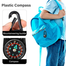 Clip Snap Hook Mini Compass (1 Pc / Mix Design) - Indigenous Shop