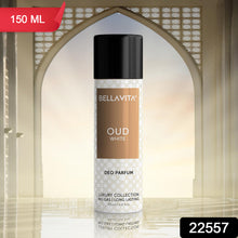 Bellavita Oud White Deo Perfume Body Spray For Men  Women 150 Ml