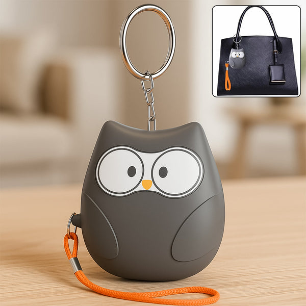 owl-shaped-keychain-alarm-01 - Indigenous Shop