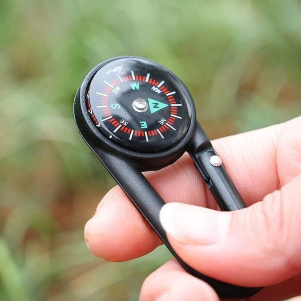 Clip Snap Hook Mini Compass (1 Pc / Mix Design) - Indigenous Shop