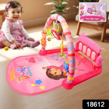 2in1 Baby Kick and Play Piano Gym Mat & Fitness Rack (1 Set) - Indigenous Shop