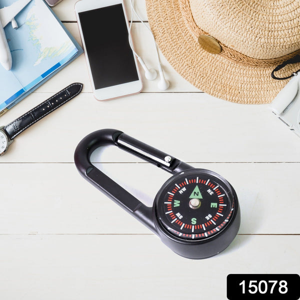 Clip Snap Hook Mini Compass (1 Pc / Mix Design) - Indigenous Shop