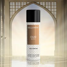 Bellavita Oud White Deo Perfume Body Spray For Men  Women 150 Ml